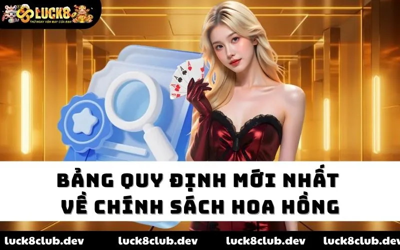 Bảng quy định mới nhất về chính sách hoa hồng