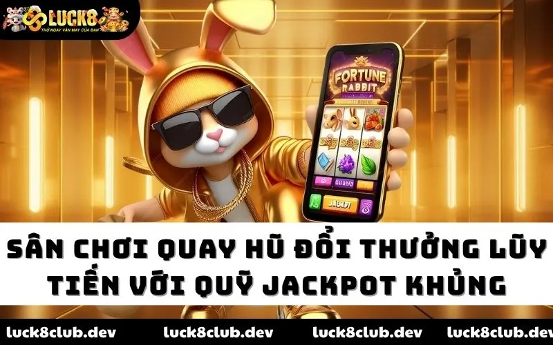 Sân chơi quay hũ đổi thưởng lũy tiến với quỹ jackpot khủng